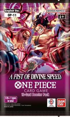 One Piece Card Game - A Fist Of Divine Speed (OP11) Booster Pack