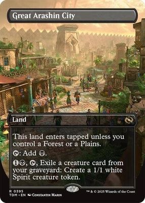 Great Arashin City (Borderless) - 395 (Foil, R)