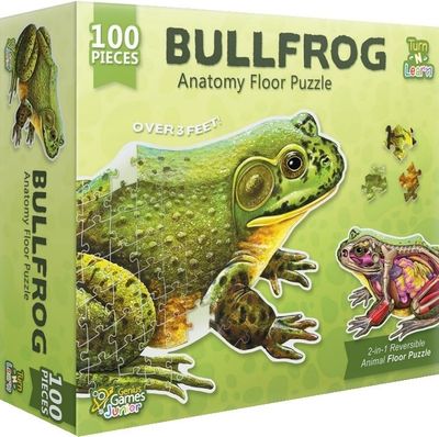 Frog 100 Piece Anatomy Floor Puzzle