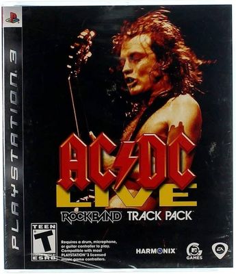 Used Game: Playstation 3 -  Ac/Dc Live Rock Band Track Pack [CIB]