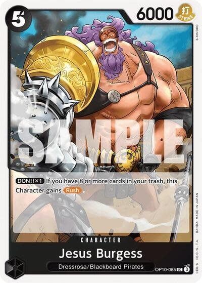 Jesus Burgess - OP10-085 (Normal, UC)
