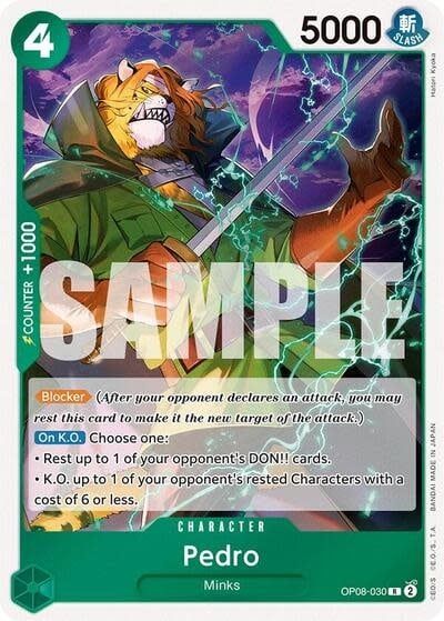 Pedro - OP08-030 (Foil, R)