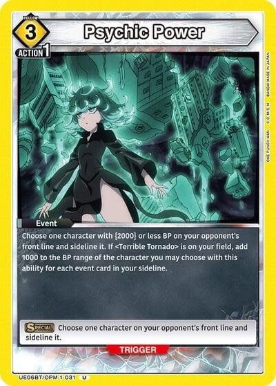 Psychic Power - UE06BT/OPM-1-031 (Normal, Uncommon)