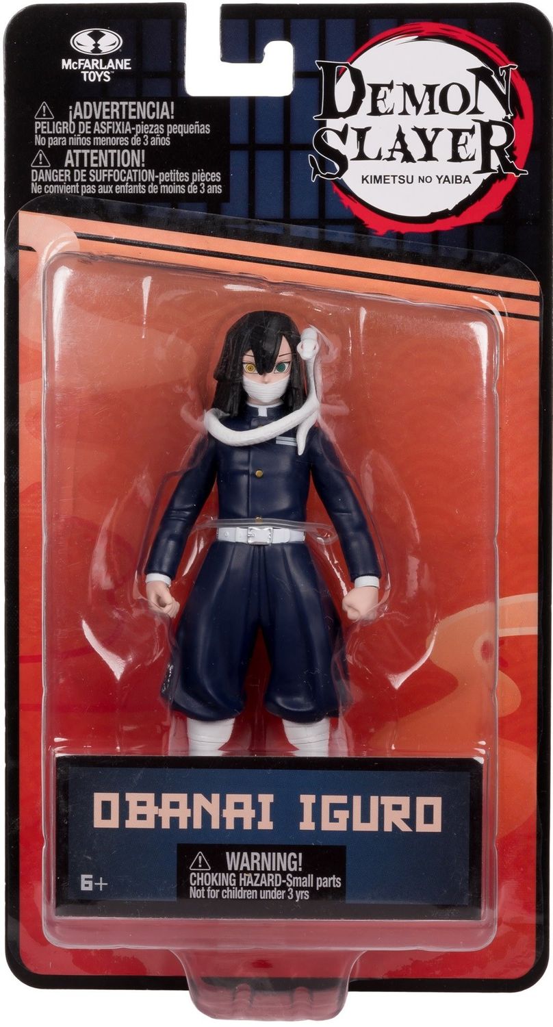 Demon Slayer (Wave 3): Obanai Iguro (Corps Uniform, Wave 3) 5&quot; Action Figure