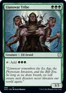 Llanowar Tribe - 66 (Normal, U)
