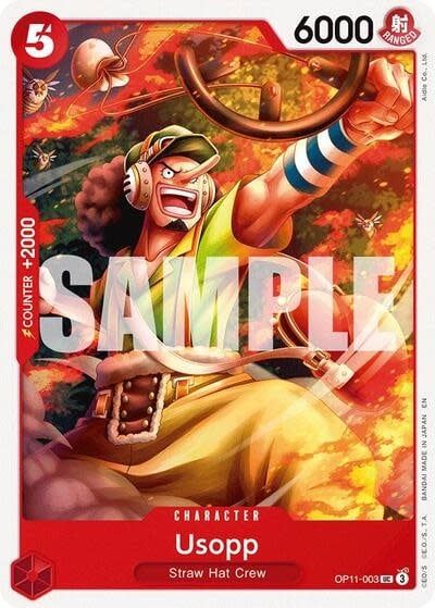Usopp - OP11-003 (Normal, UC)