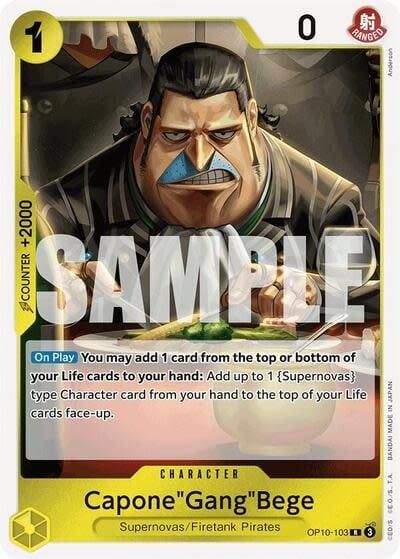 Capone&quot;Gang&quot;Bege - OP10-103 (Foil, R)