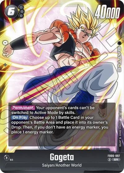 Gogeta - FB06-097 (Holofoil, Super Rare)