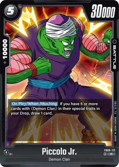 Piccolo Jr. - FB06-113 (Holofoil, Rare)
