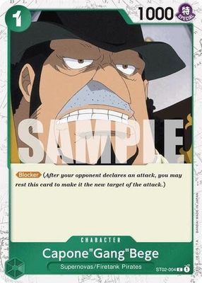 Capone&quot;Gang&quot;Bege (ST02-004) (Jolly Roger Foil) (Foil, C)