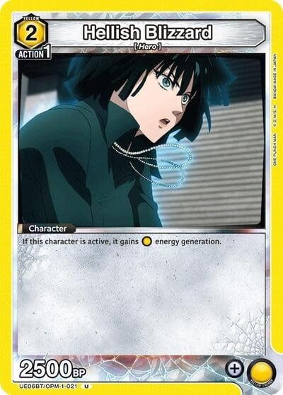 Hellish Blizzard (021) - UE06BT/OPM-1-021 (Normal, Uncommon)