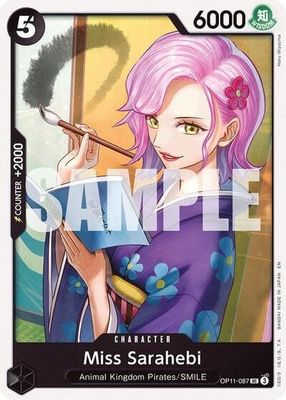 Miss Sarahebi - OP11-087 (Normal, UC)