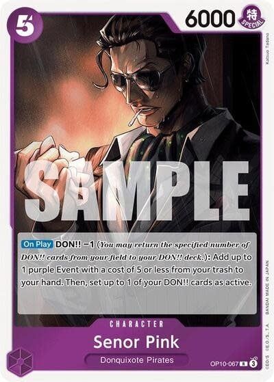 Senor Pink - OP10-067 (Foil, R)