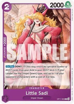 Little Sadi - OP11-063 (Normal, C)