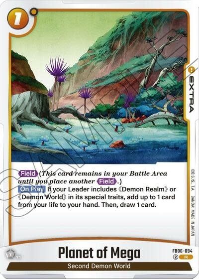 Planet of Mega - FB06-094 (Holofoil, Rare)