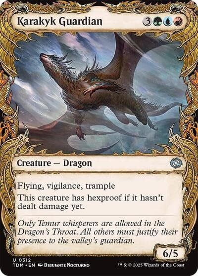 Karakyk Guardian (Showcase) - 312 (Foil, U)