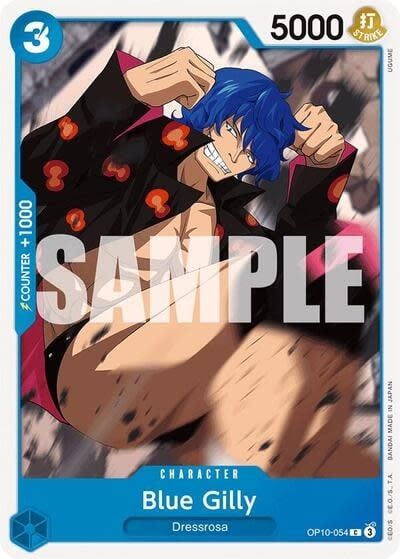 Blue Gilly - OP10-054 (Normal, C)