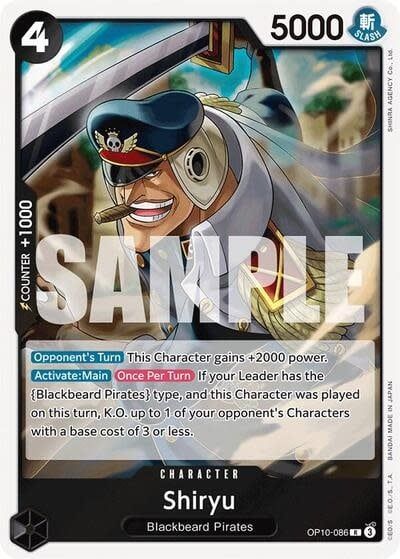 Shiryu - OP10-086 (Foil, R)