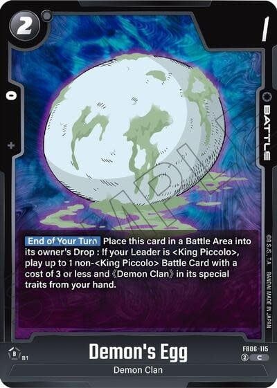 Demon&#39;s Egg - FB06-115 (Normal, Common)