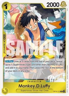 Monkey.D.Luffy (111) - OP10-111 (Foil, R)
