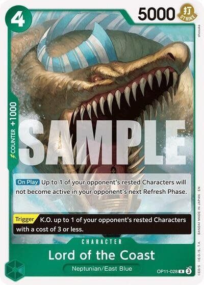 Lord of the Coast - OP11-028 (Foil, R)