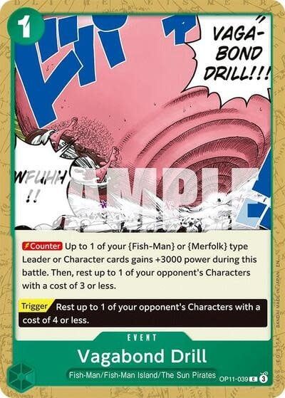 Vagabond Drill - OP11-039 (Normal, C)