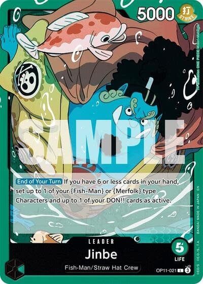 Jinbe (021) - OP11-021 (Normal, L)