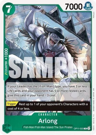 Arlong - OP11-023 (Foil, R)