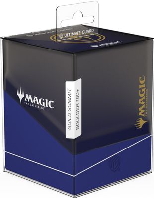 Magic: The Gathering - Boulder Deck Box (100+, Guild Summit Dimir)