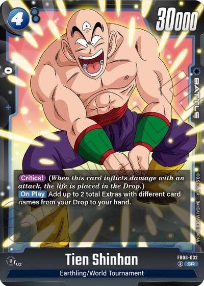 Tien Shinhan - FB06-032 (Holofoil, Super Rare)