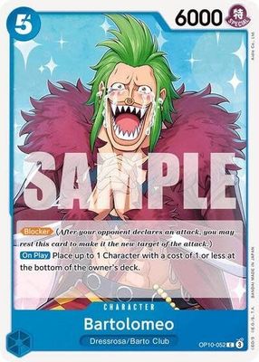 Bartolomeo - OP10-052 (Normal, C)