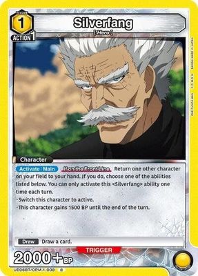 Silverfang (008) - UE06BT/OPM-1-008 (Normal, Common)