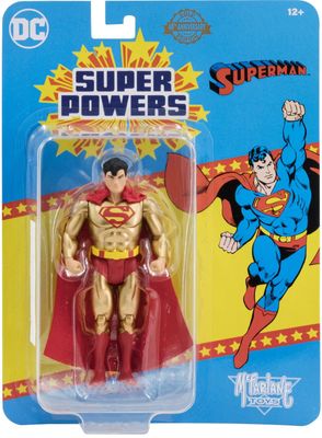 DC Direct - Super Powers (Wave 7) - Superman [Gold] 5&quot; Action Figure