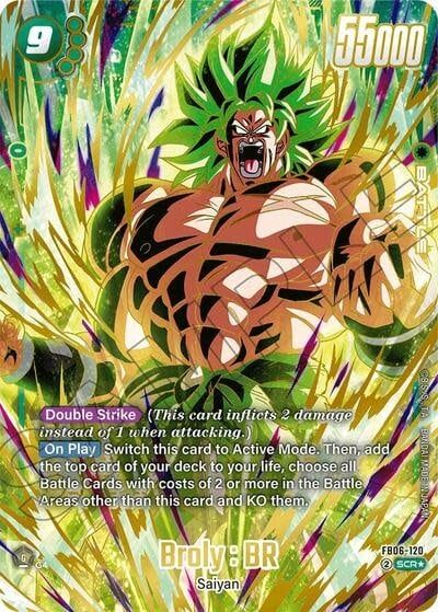 Broly : BR - FB06-120 (Alternate Art) (Holofoil, Secret Rare)