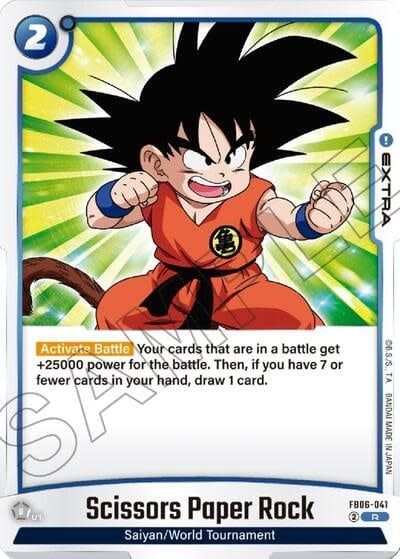 Scissors Paper Rock - FB06-041 (Holofoil, Rare)