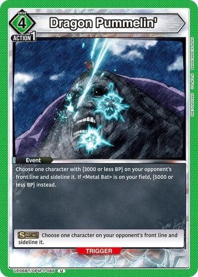 Dragon Pummelin&#39; - UE06BT/OPM-1-066 (Normal, Uncommon)