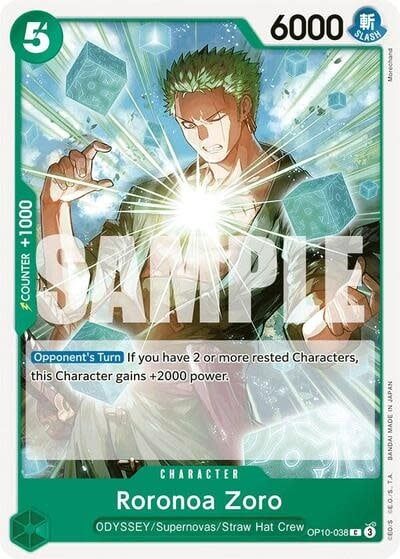 Roronoa Zoro (038) - OP10-038 (Normal, C)