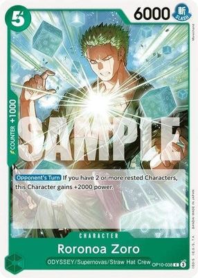 Roronoa Zoro (038) - OP10-038 (Normal, C)