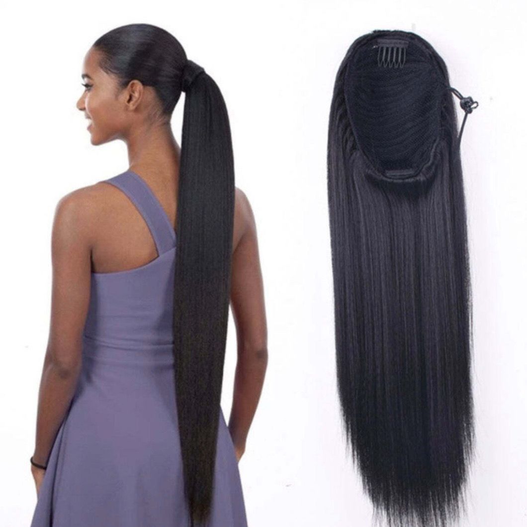 DRAWSTRING PONYTAIL