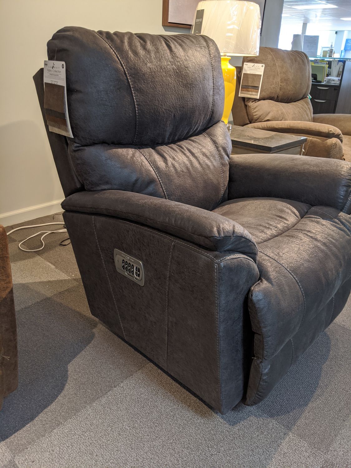 Trouper Power Rocking Recliner w/ Headrest &amp; Lumbar I-Northwest Ink