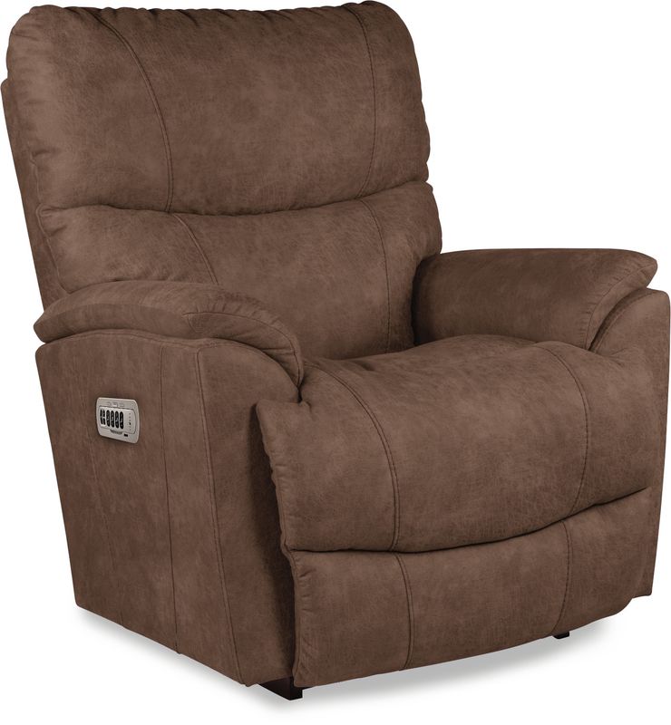 Trouper Power Rocking Recliner w/ Headrest &amp; Lumbar I-Northwest Whiskey