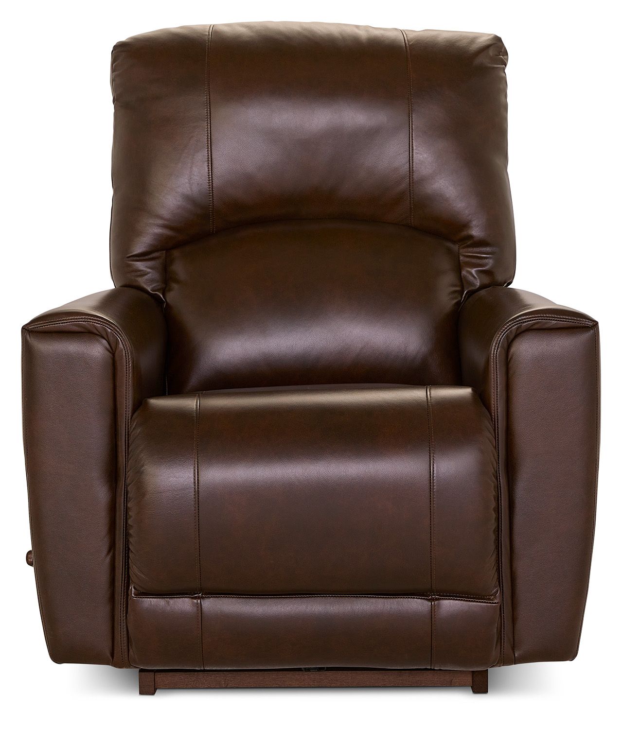 Cassian Power Rocking Recliner w/ Headrest &amp; Lumbar Clifton Walnut