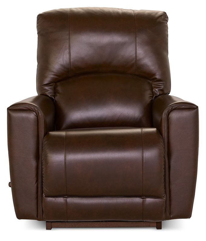 Cassian Power Rocking Recliner w/ Headrest &amp; Lumbar Clifton Walnut