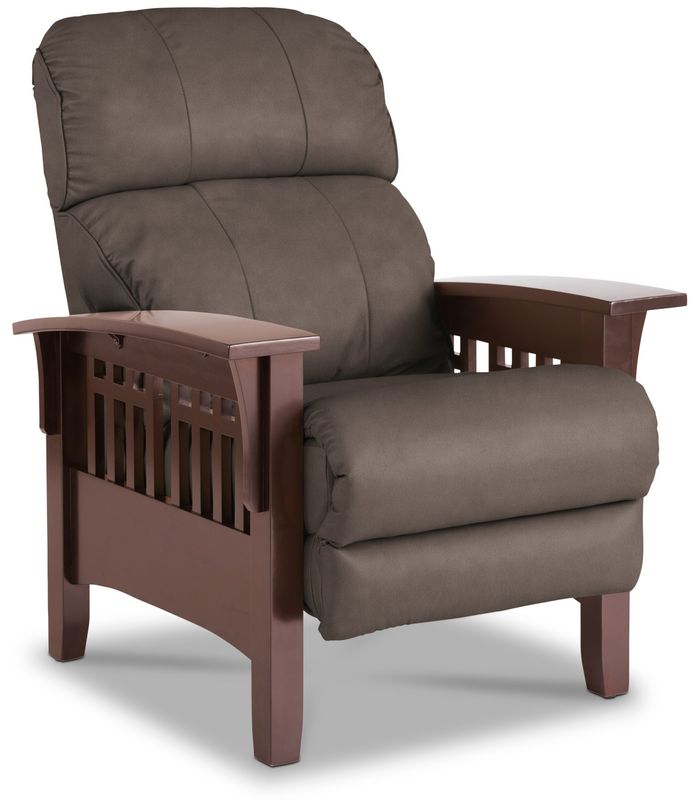 Eldorado High Leg Reclining Chair Montana Chocolate DISCO