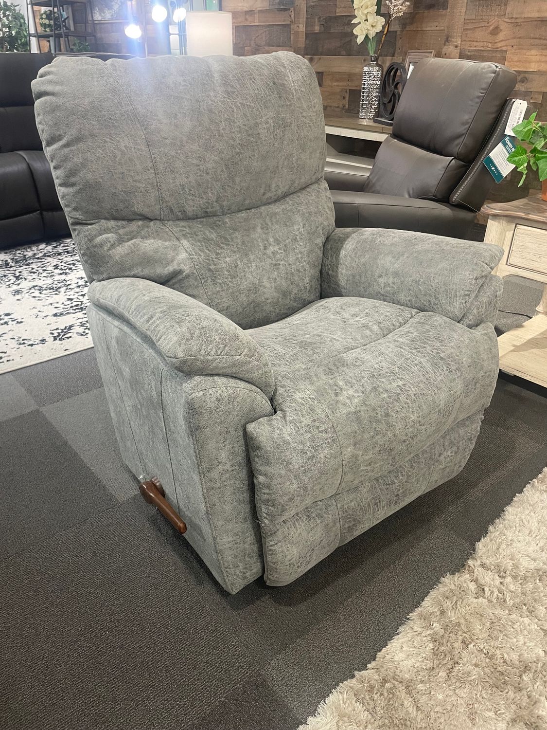 Trouper Rocking Recliner I-Northwest Charcoal