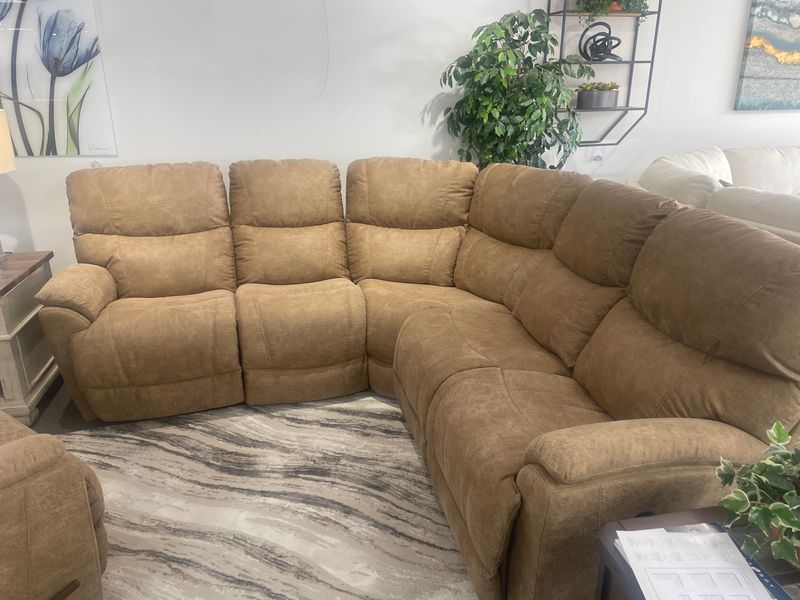 Trouper 3 Piece Sectional  i-Northwest Camel