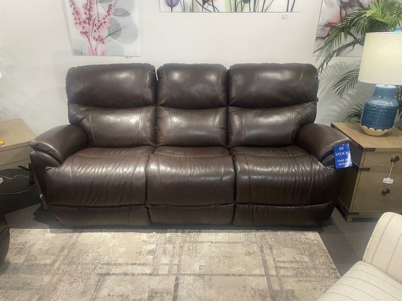Trouper Reclining Sofa Intermingle Walnut