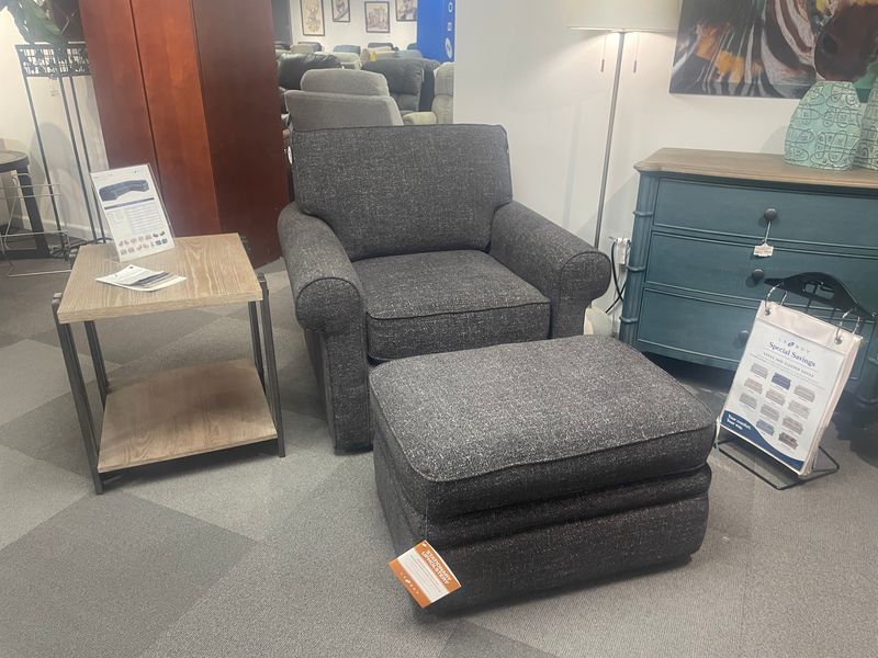 Collins Chair York Granite Tempur Seat &amp; Back