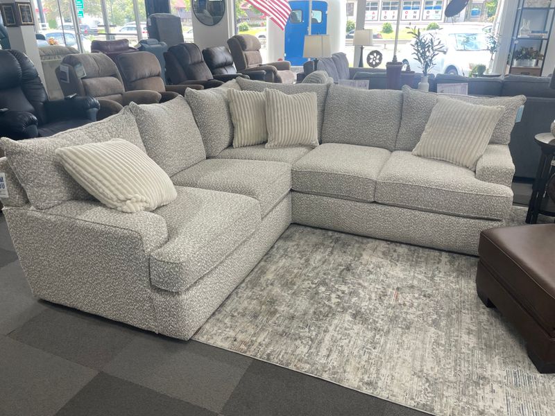Anderson Sectional- Tantum River Rock Frame Coil