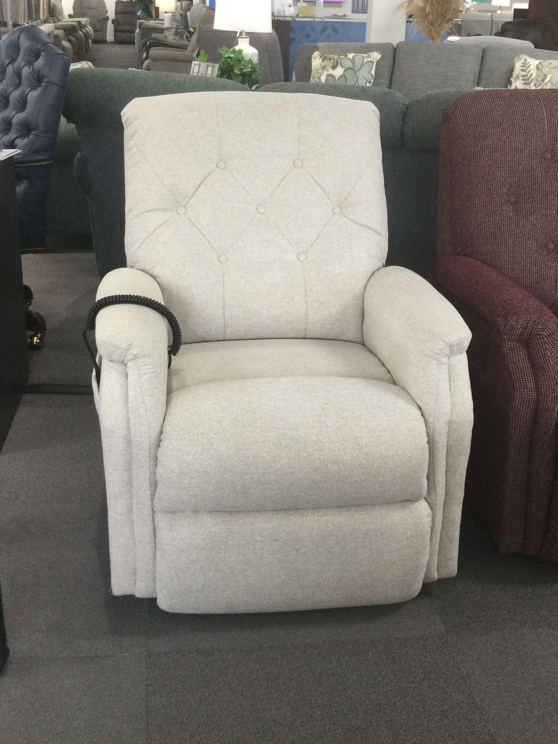 Billie Bronze Power Lift Recliner I-Gold Rush Antique DISCO